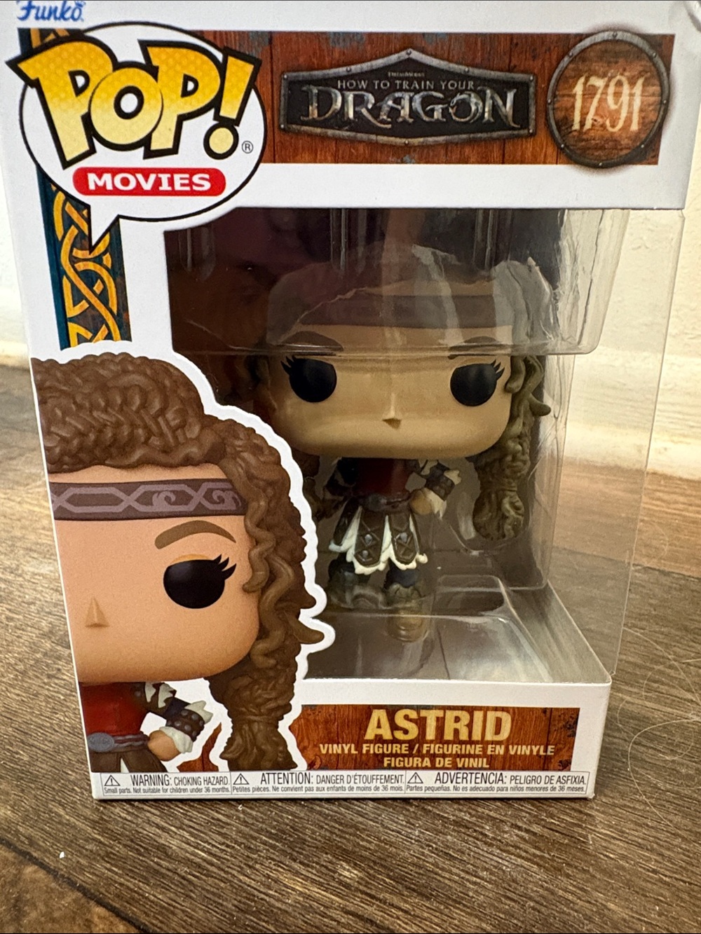 Funko Astrid Pop! Vinyl Figure - Brown, Tan, White
